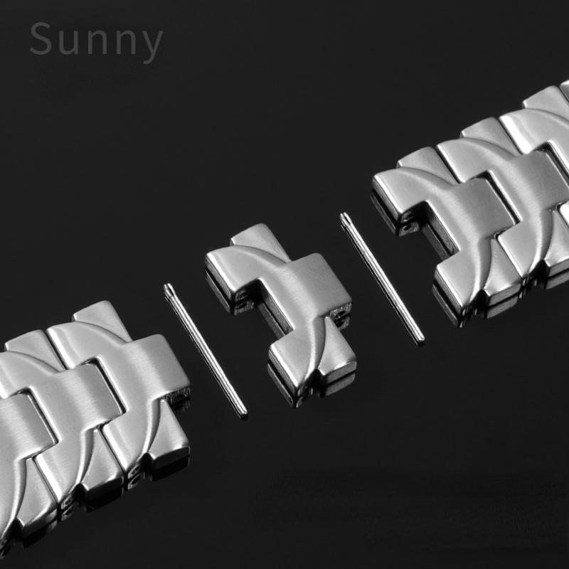 Ремешок для часов из нержавеющей стали 316L для Panerai Pam441 Pam111 Pam01316 Мужской стальной ремешок Аксессуары для часов с дугообразным концом 22 мм 24 мм