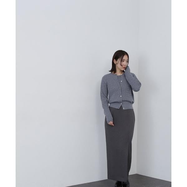 Natural Beauty Basics Mini Cable Knit Cardigan Ensemble for Women