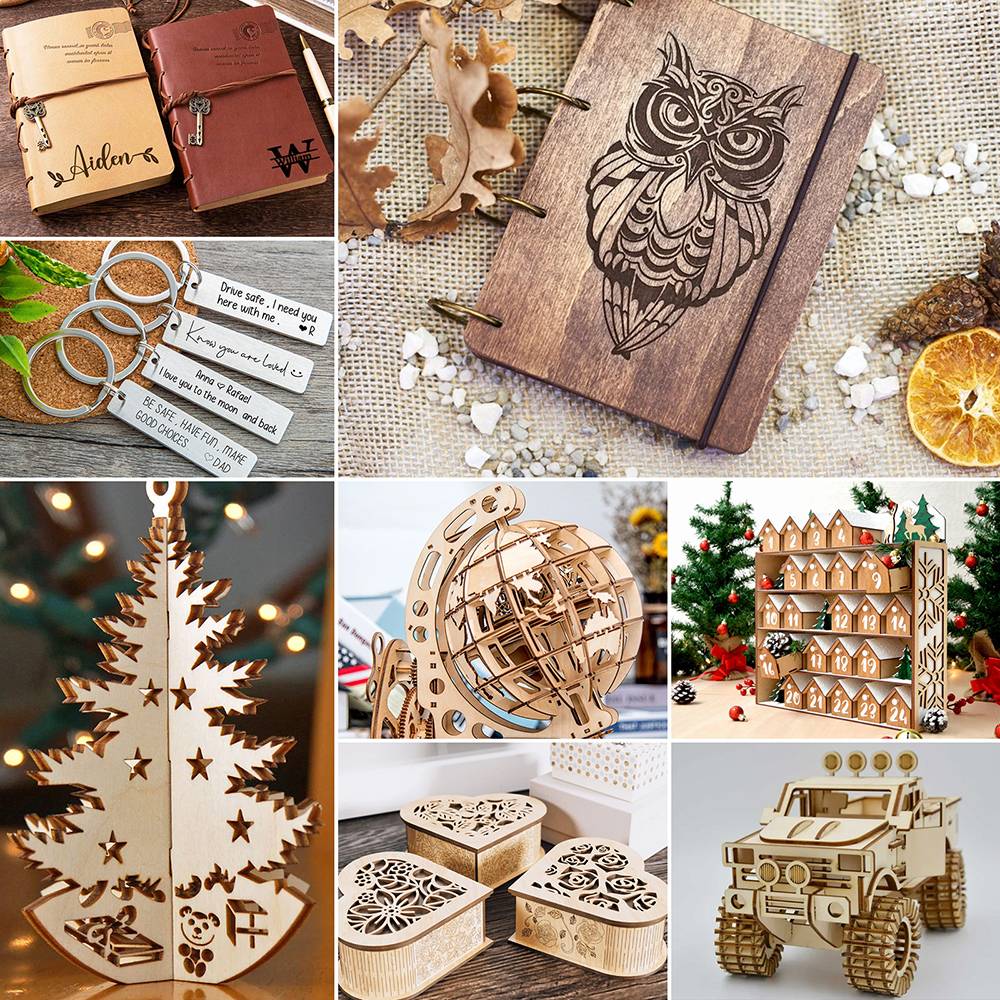 Лазерный гравер-резак SCULPFUN S30 Pro 10 Вт, автоматическая подача воздуха, фокусировка лазера 0,06x0,08 мм, 32-битная материнская плата, 410x400 мм