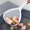1Pcs Anti-scald Food Straining Spoon Skimmer Colander Strainer New Plastic Spoon