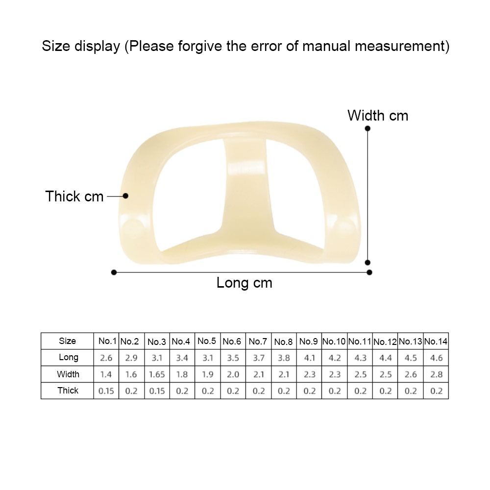Waterproof Oval Finger Splint Finger Cuff Finger Joint Stabilizer  Reduce Soreness