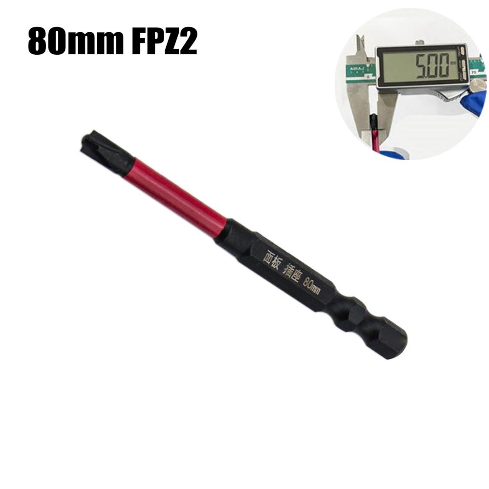 Аксессуары для отверток 80 мм, запасные из легированной стали, специальные