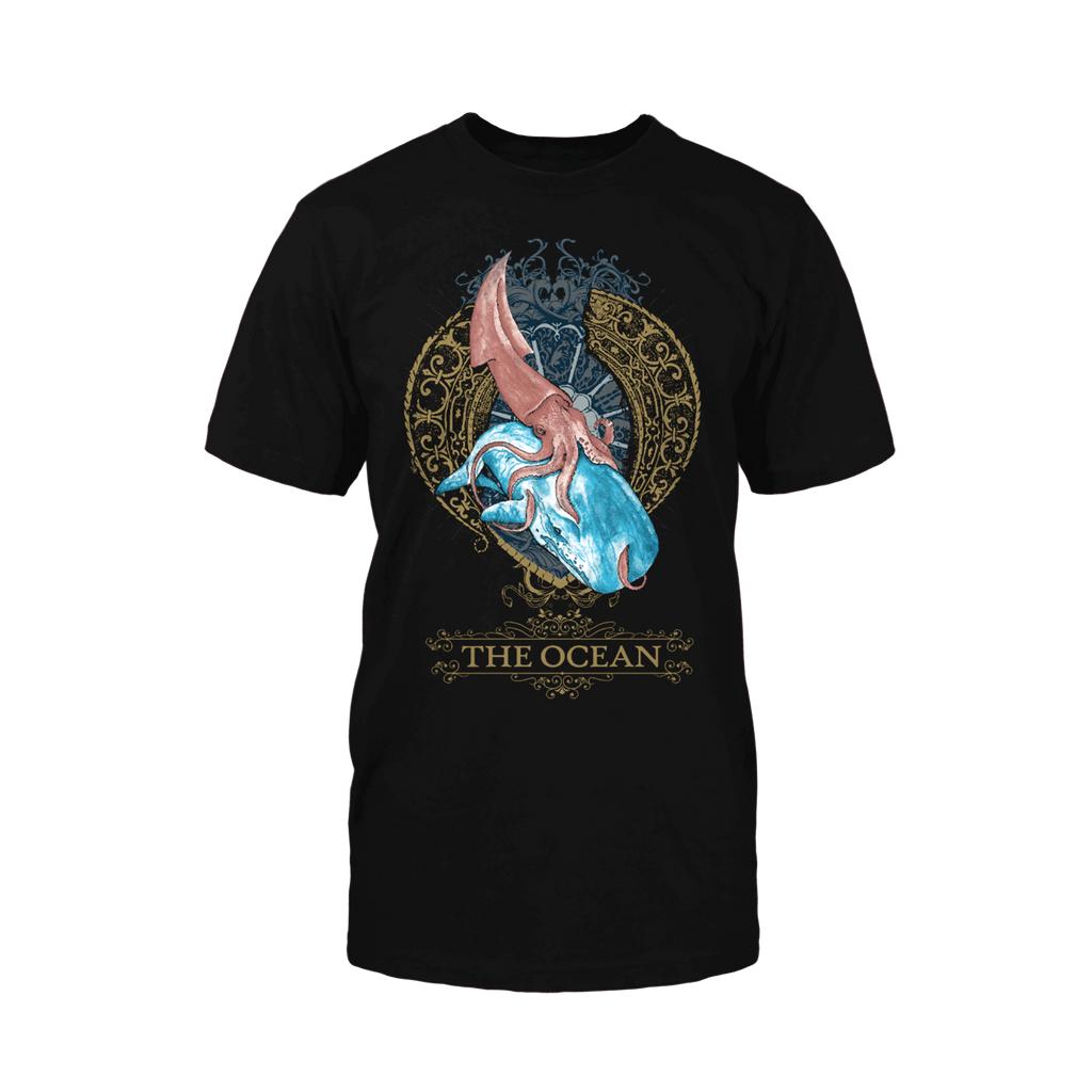 ZX New The Ocean Band Graphic Cotton Tshirt Unisex Summer Short Sleeve Fashion Brand Tee Luxury Casual Vintage Retro