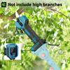 Newbeny 2 Gears 30mm Electric Pruner Shear Fruit Tree Bonsai Cordless Pruning Scissors Power Tools For Makita 18V Battery Pin