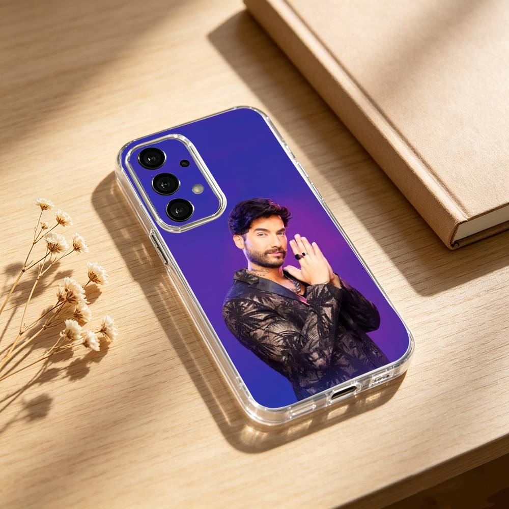 Charly Flow phone Case For Samsung S25,24,21,22,23,30,Ultra,20,Plus,Fe,Lite,Note Transparent Cover