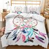 3pcs Bedding Set Dreamcatcher 3D Printed Cozy Duvet Cover King Queen Twin Single Size Birthday Gift Boy Kid Bedroom Decoration