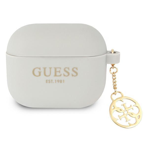 Etui do AirPods 3 Guess Silicone Charm Szare