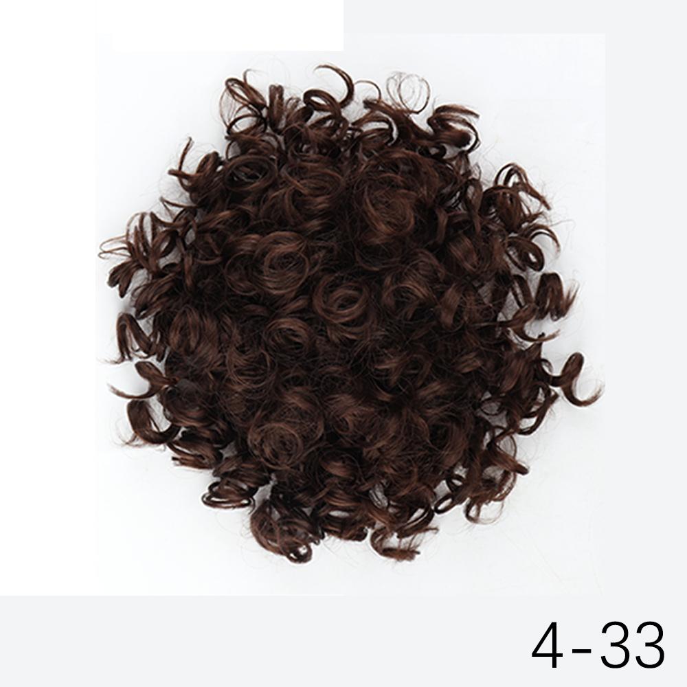 MISS WIG Синтетический беспорядочный пучок волос, 60 г, эластичный шнурок, свободные вьющиеся волосы, булочки, наращивание парика для женщин, косплей