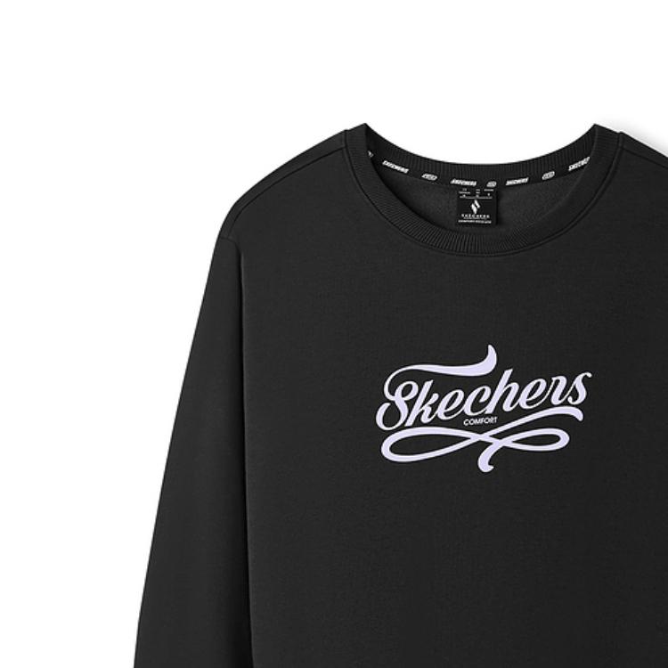 Skechers Серия спортивных альянсов Удобная универсальная модная толстовка Женские толстовки L325W078-0018
