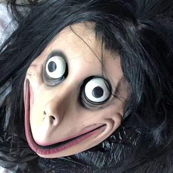 Страшная латексная маска призрака на Хэллоуин для косплея, ужасающий реквизит для дома с привидениями