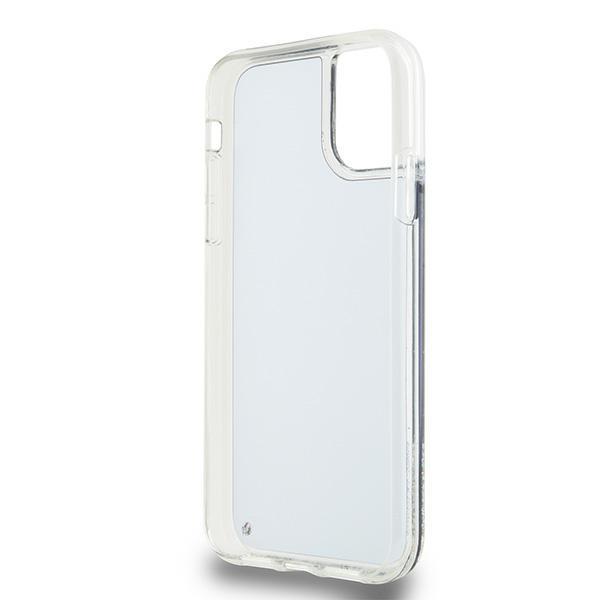 Dkny Dkhcn61Lbnaek Чехол для iPhone 11 / Xr 6.1 дюйма Черный Hardcase Жидкие блестки Большой логотип