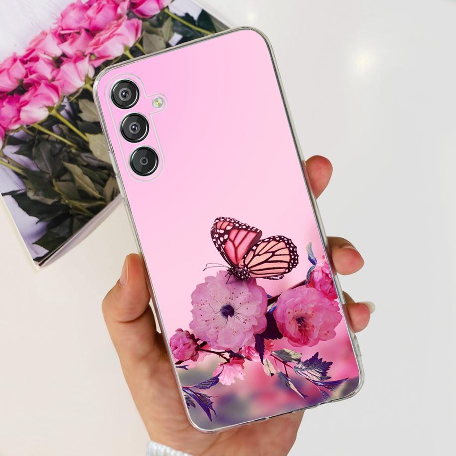 For Samsung Galaxy M15 5G Case SM-M156B Luxury Marble Clear Silicone Soft TPU Phone Cover For Samsung Galaxy F15 5G