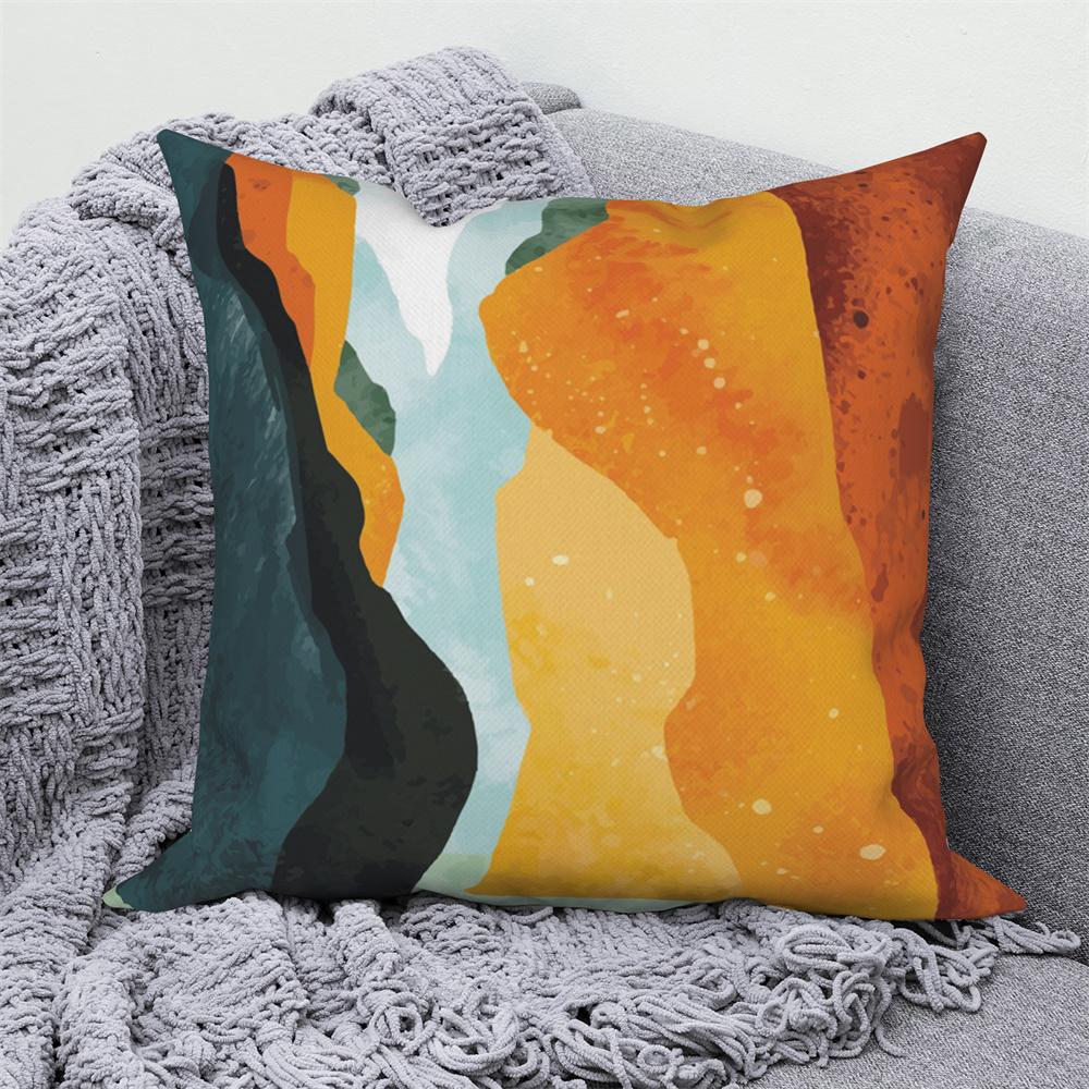 Природный ландшафт домашний диван-кровать декоративная наволочка японская подушка