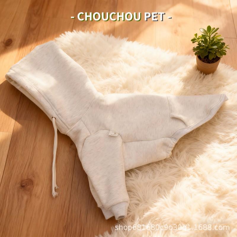 Pet Hoodie Italian Greyhound Whippet Bedlington Terrier Winter Soft Cotton Sweatshirt Unisex