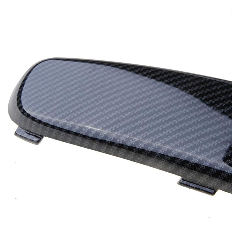 Нижняя накладка на передний бампер автомобиля, полоса для предотвращения столкновений, подходит для Fiat 500 2007-2015 735455056 735455057 из углеродного волокна