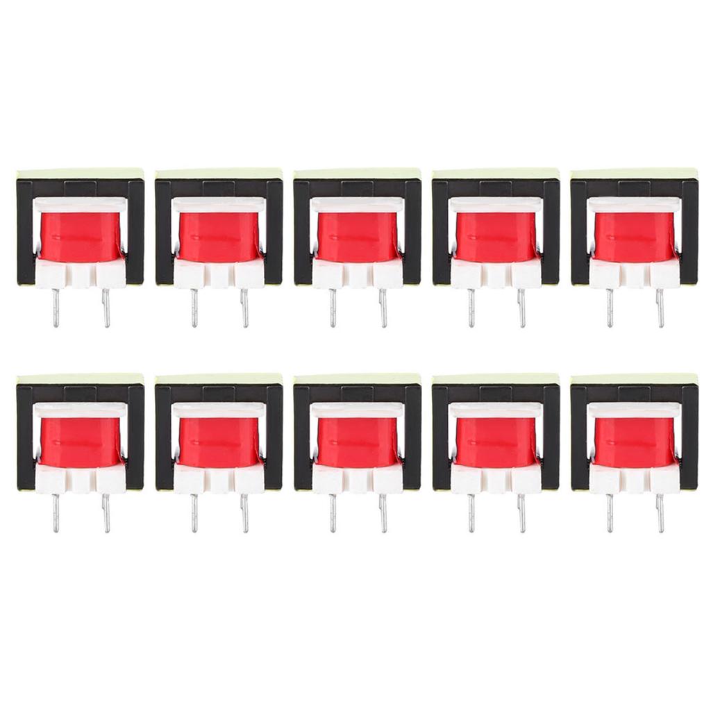 10pcs 1300 : 8 Ohm Audio Transformer EE14 Transformateur POS Transformador