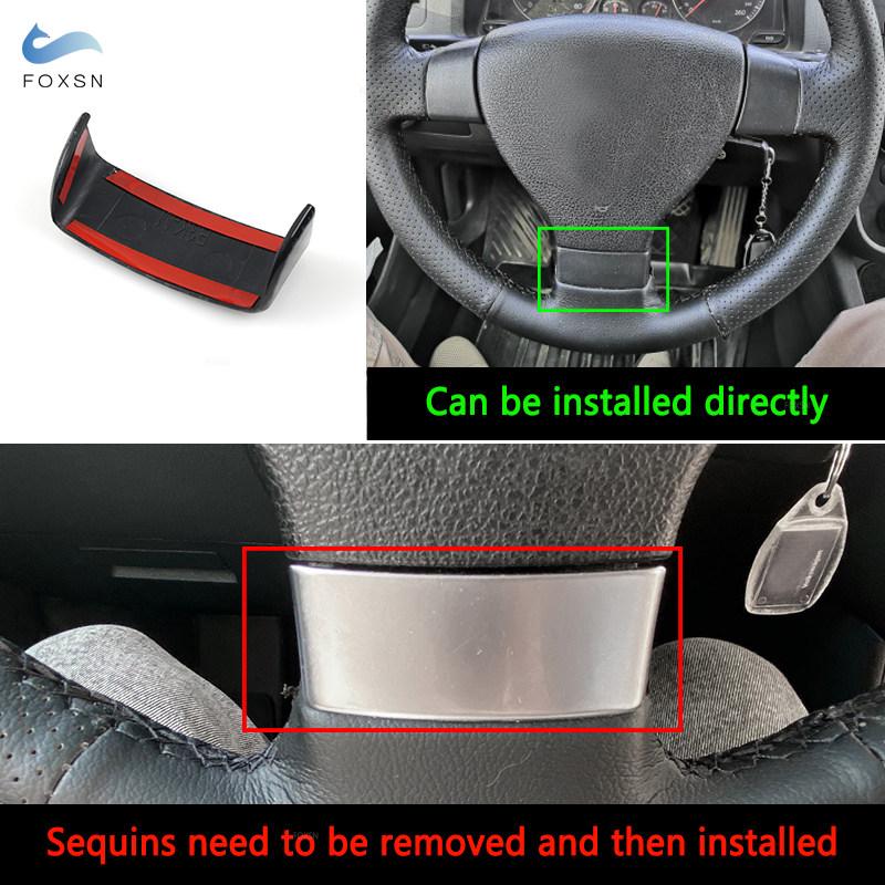 Углеродное волокно, автомобильные аксессуары, внутренняя отделка панели рулевого колеса, накладка для VW Golf 5 MK5 Passat B6 Jetta MK5