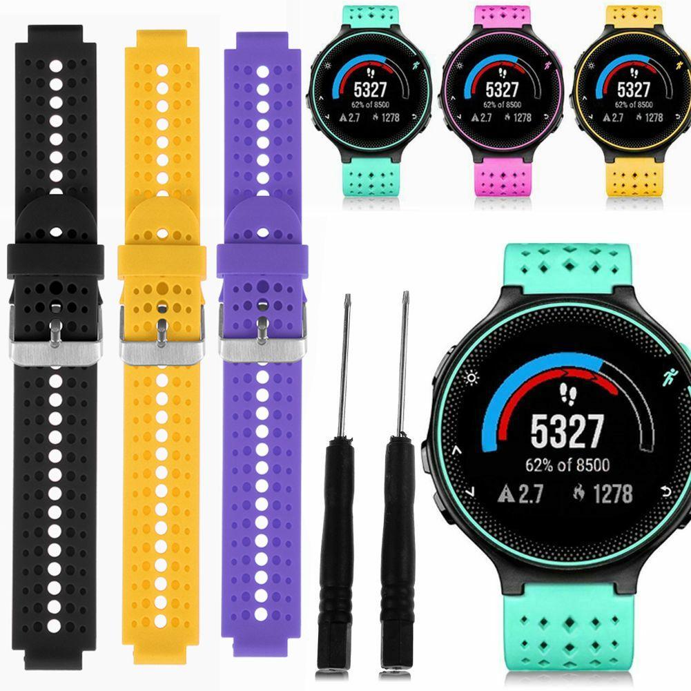 Solid Color Sport Smart watch Silicone Watch Band Wristbands Bracelet Strap Replacement