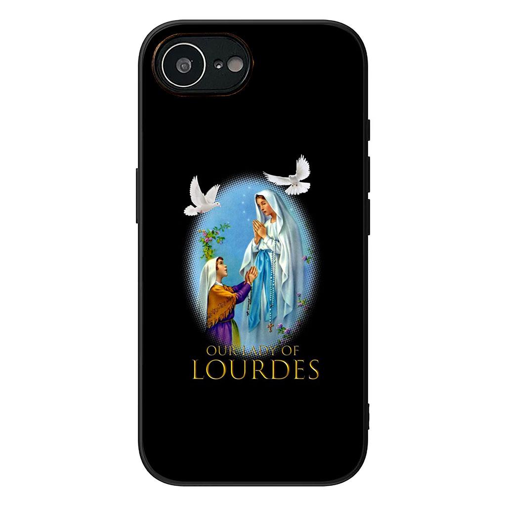 Cover for Apple iPhone 16 15 14 Plus 13 12 Mini 17 Pro Max + ProMax 16E Air 16+ 15+ Phone Case Madre Mary Virgen de Guadalupe