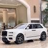 Литая металлическая игрушечная машинка 1/20 для внедорожника Rolls-Royce Cullinan, внедорожная модель автомобиля из сплава, имитация звука и света, игрушка для детей