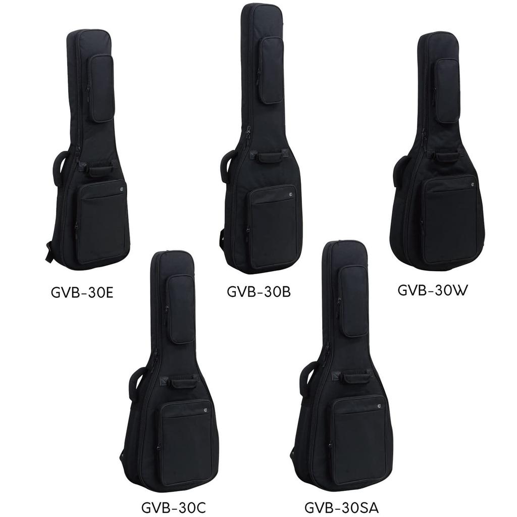 KIKUTANI Gig Bag for Electric Guitar 20mm Thick Cushion Backpack Type GVB-30E