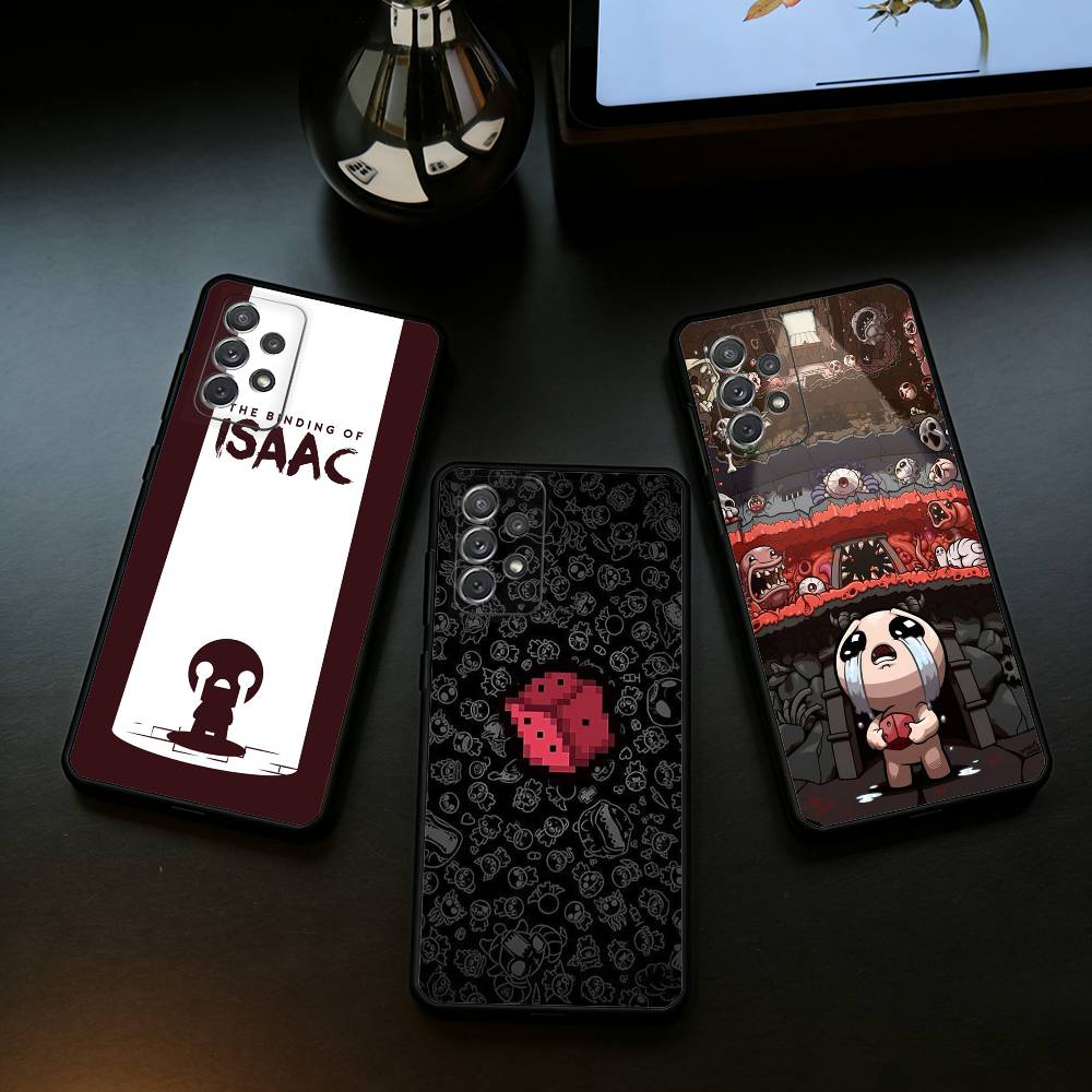 Чехол для телефона B-Binding Of I-Isaac-AC из мягкого силикона, черный, для Samsung Galaxy A73, A72, A71, A70, A53, A52, A51