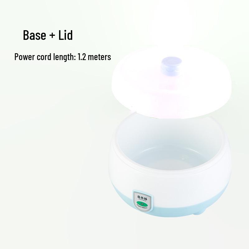 Умный подогреваемый фонтан для воды для кошек и йогуртница - Тихая миска для домашних животных для кошек