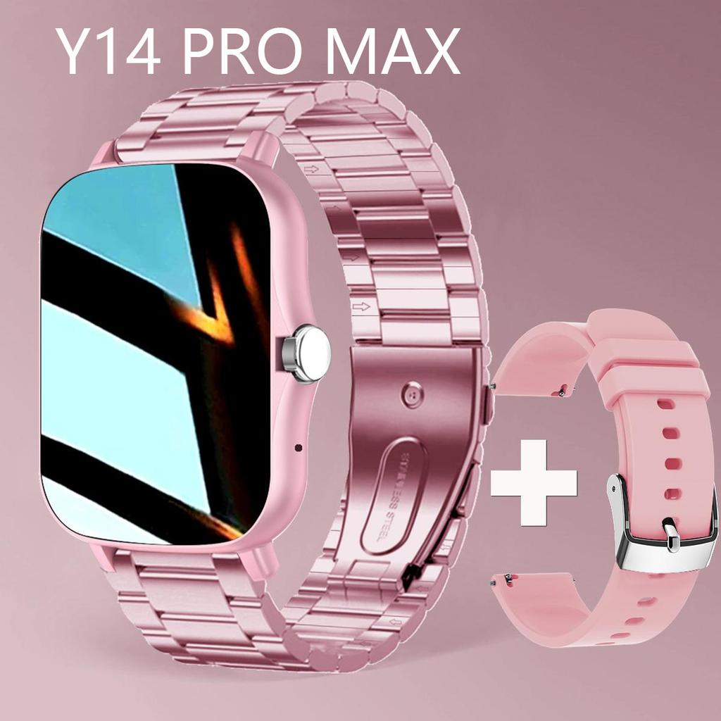Y14 PRO MAX Женские Умные Часы Мужские Цветной Экран Полный Сенсорный Экран Bluetooth Звонки Умный Браслет Водонепроницаемые Фитнес-трекер Умные Часы