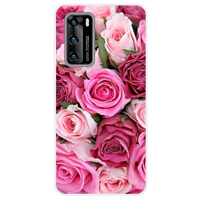 Lite Case For Huawei P40 Transparent Soft Tpu Protector Back Cover For Huawei P40 Lite E P 40 P40lite P40 Pro Cases Cover Bumper