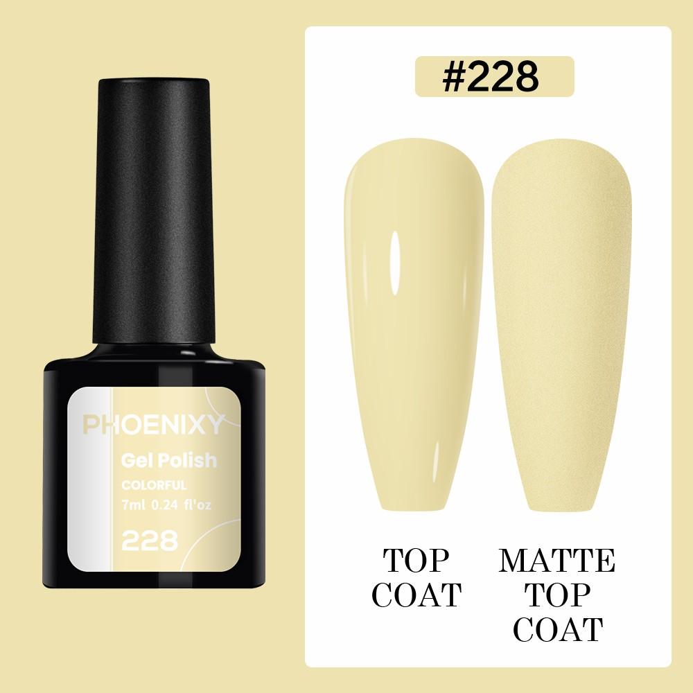 PHOENIXY 7 мл Гель-лак для ногтей Полуперманентный гель 80 цветов Блестящий гель Soak Off Блеск Стартовый набор Маникюрный набор для маникюрного салона