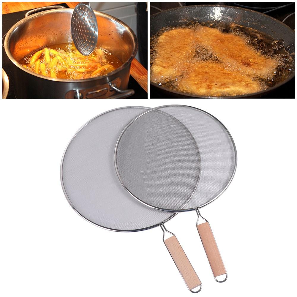Бытовой кухонный инструмент Сетка для защиты от брызг Сетка для жарки Взрывозащищенная крышка Масляная крышка Сетка для защиты от брызг