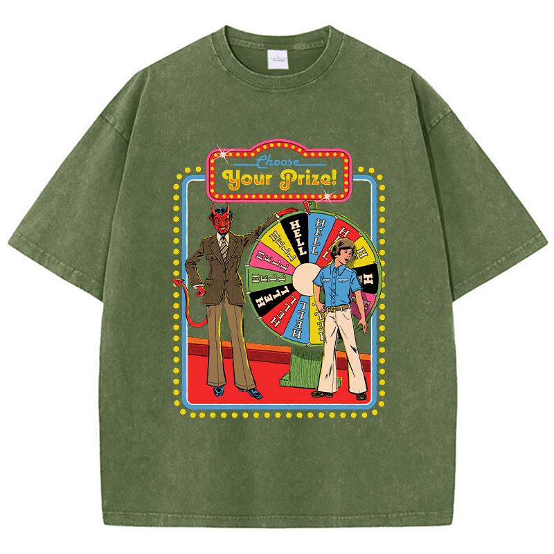 Ваша премия Футболка с принтом комиксов для женщин, летняя повседневная футболка с потертостями, уличная одежда с коротким рукавом, дышащая мягкая одежда