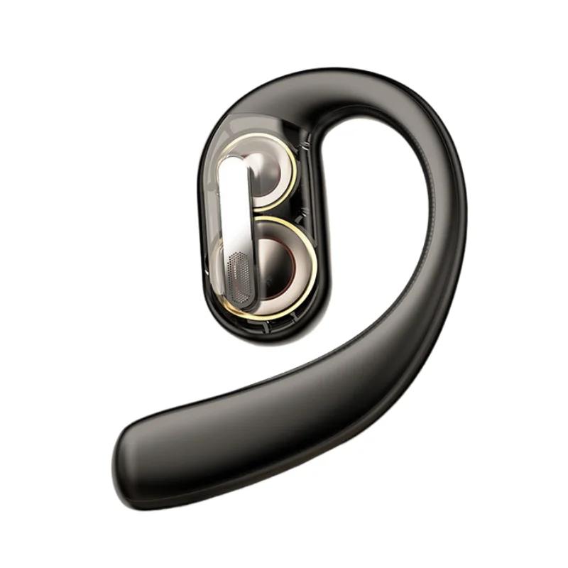 Двойные динамики одно ухо Bluetooth наушники не в ухо бизнес анти-падение спортивные беспроводные высококачественные наушники звука