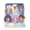 Мини акриловые настольные часы Maebashi Witches