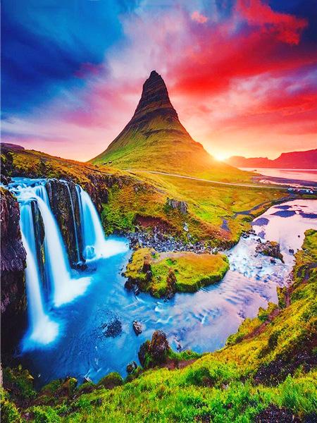 Набор для алмазной живописи «Приморский закатный пейзаж» Полный квадрат/круг 5d Diy Вышивка Мозаика Пляжный пейзаж Домашний декор