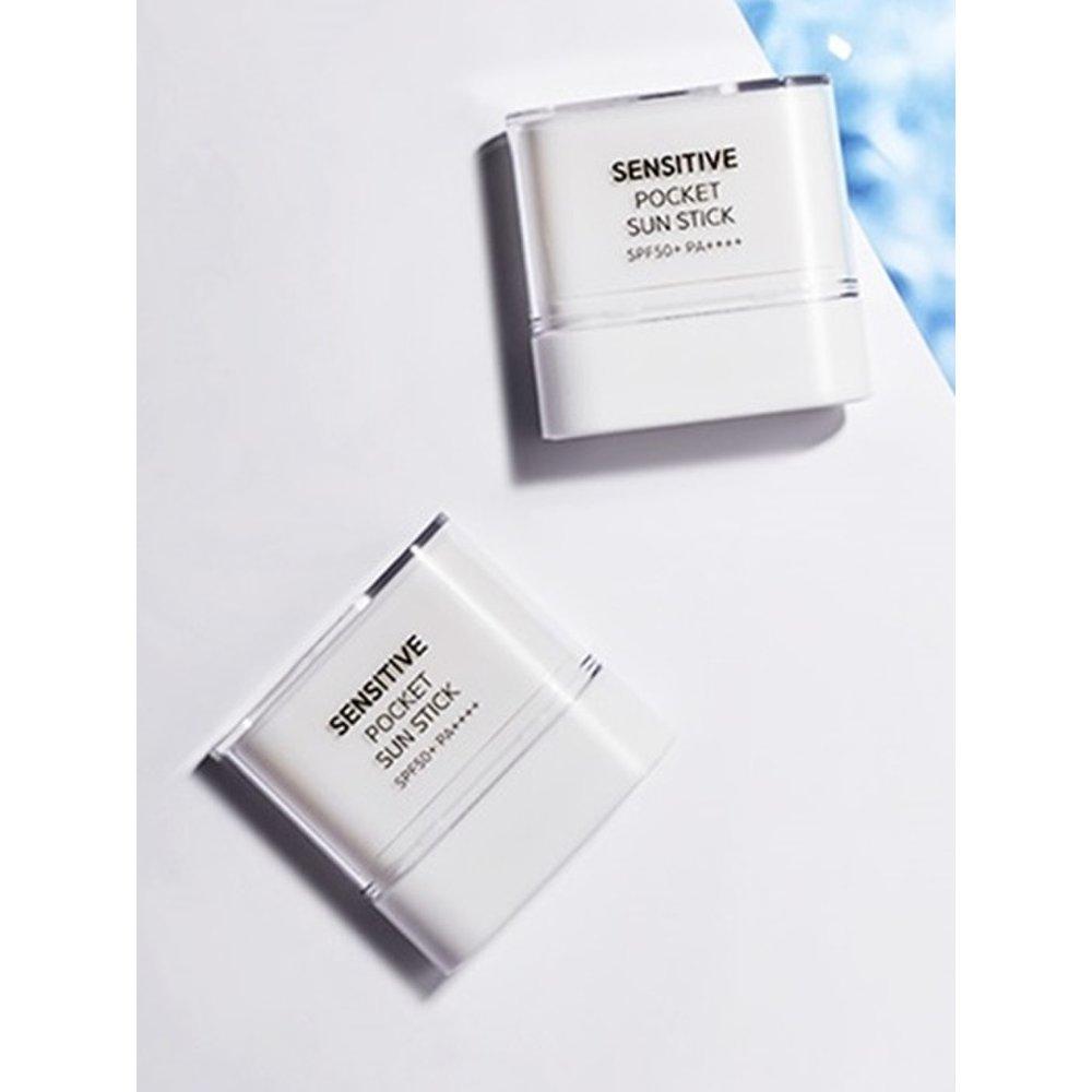 Карманный солнцезащитный карандаш для чувствительной кожи SPF50+ PA++++ 2 шт.