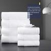 Hotel Towel Super Soft Great Water Absorption Thick Pure Cotton Solid White Wear-resistant Home Beauty Parlor Bathroom Bath Shower Spa Towel
