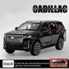 1/32 Cadillac Escalade Модель автомобиля из сплава с высокой имитацией, литая игрушка со звуком и светом, инерционные транспортные средства, декоративные игрушки для детей
