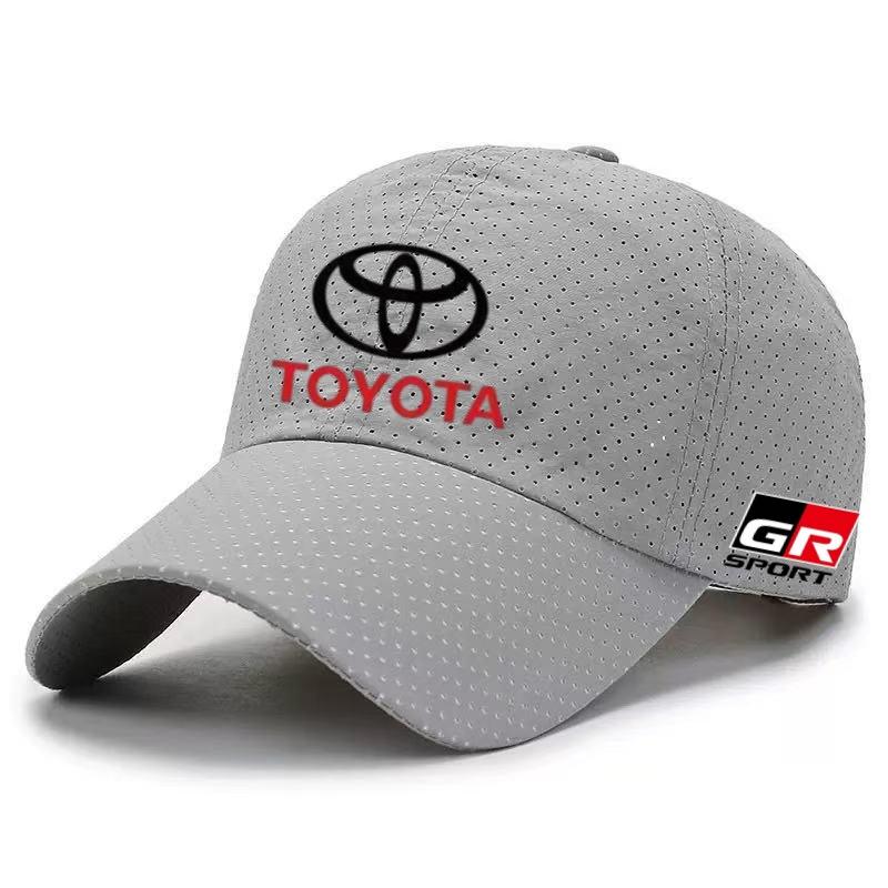 2026 Новый логотип Toyota GR Racing Летняя тонкая дышащая мягкая кепка-бейсболка Шляпа-козырек для улицы Шляпа-утка