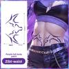 5pcs KPop Demon Hunters Temporary Tattoo Set Rumi& Jinu Patters | Bithday Panty HUNTR/Xi Saja Boys Haloween Cosplay Rumi Tattoos