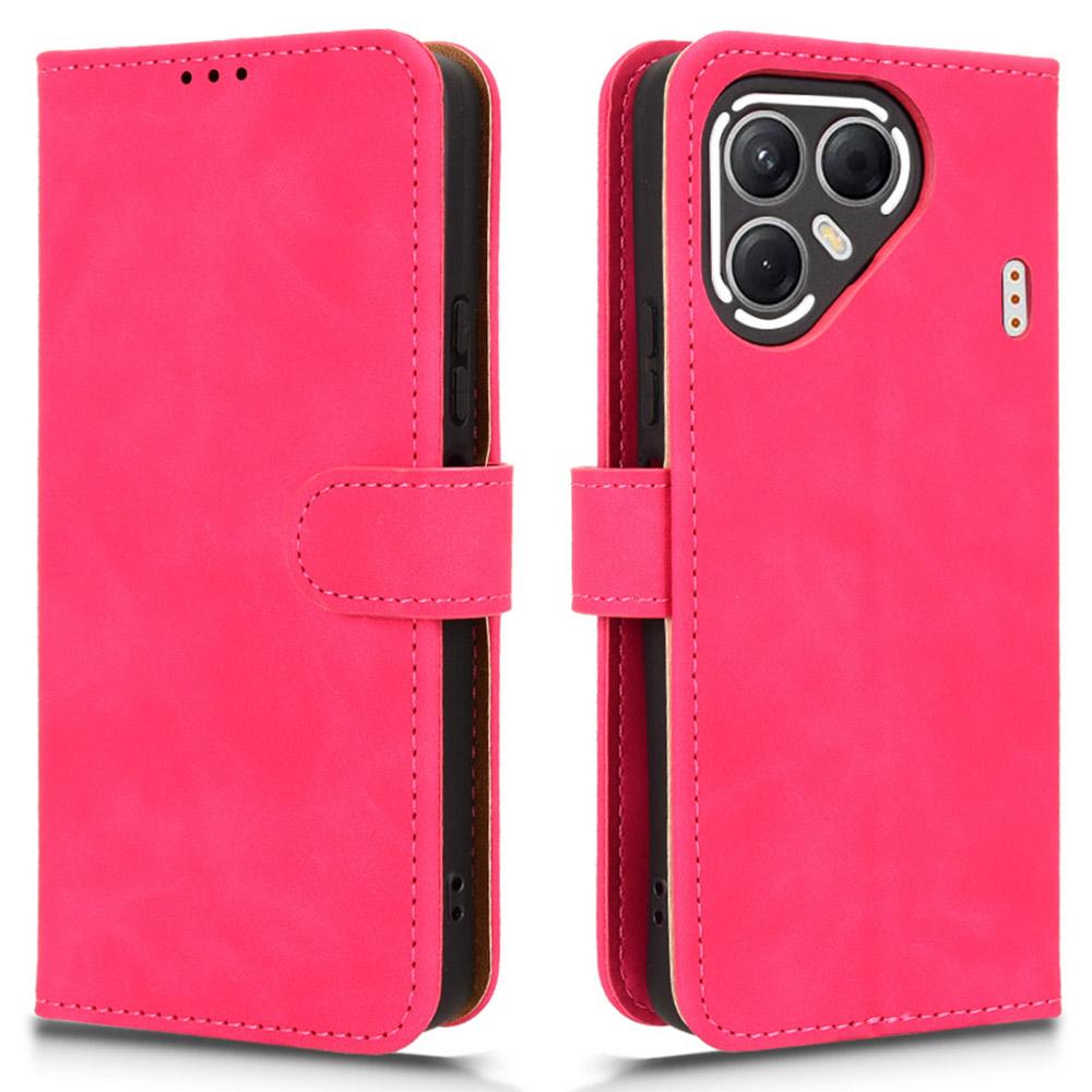 For TECNO Pova 7 5G Leather Case Skin Feel Anti Drop Wallet Flip Phone Cover