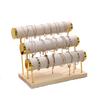 Metal Storage Rack Velvet Jewelry Display Stand Bracelet Organizer Holder  Bracelet