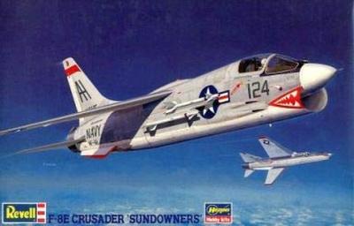 Крестоносцы Hasegawa/Revell 1/48 F-8E 'Sundowners' "HM168" [86168]
