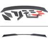 24+ Mustang S650 Rear Spoiler: Black Horse R Track Version