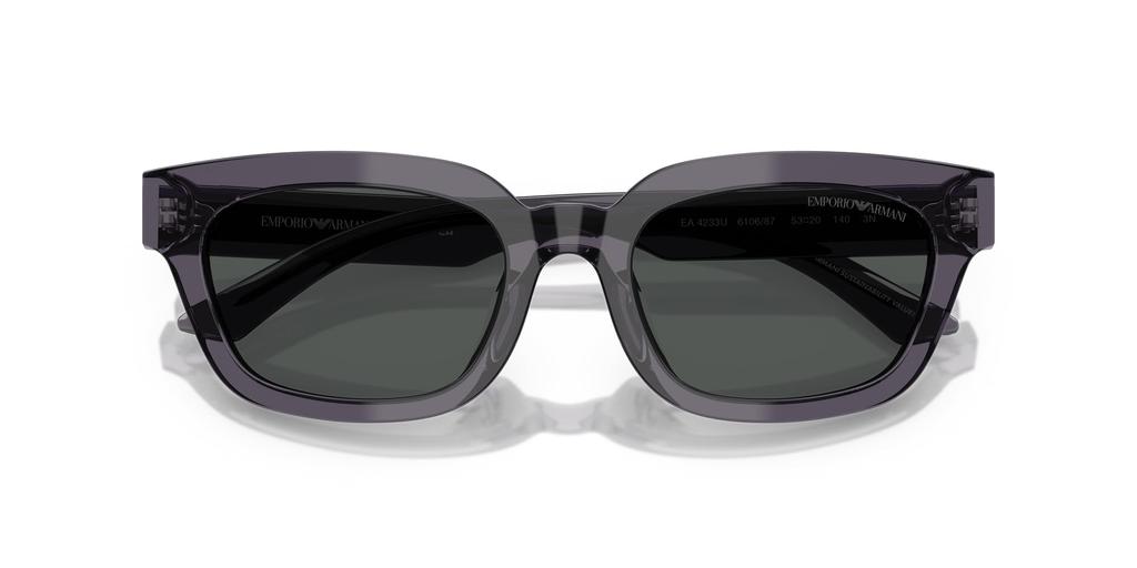 Солнцезащитные очки 0EA4233U ПРОЗРАЧНО-СЕРЫЙ 53 [Emporio Armani]