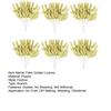 60Pcs Artificial Golden Leaves Fake Plants, Christmas Glitter Leaf Spray Picks