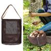 Mushroom Collecting Bag Adjustable Shoulder Strap Mushroom Hunting Bag Foraging Tool Mushroom Basket Mesh Picking Bag