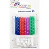 Alpen Birthday Candles with Holders (24pk) (Polkadot)