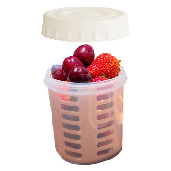 Салатная чашка 501-600 мл из пищевого полипропилена, герметичная переносная салатная коробка с улучшенной крышкой