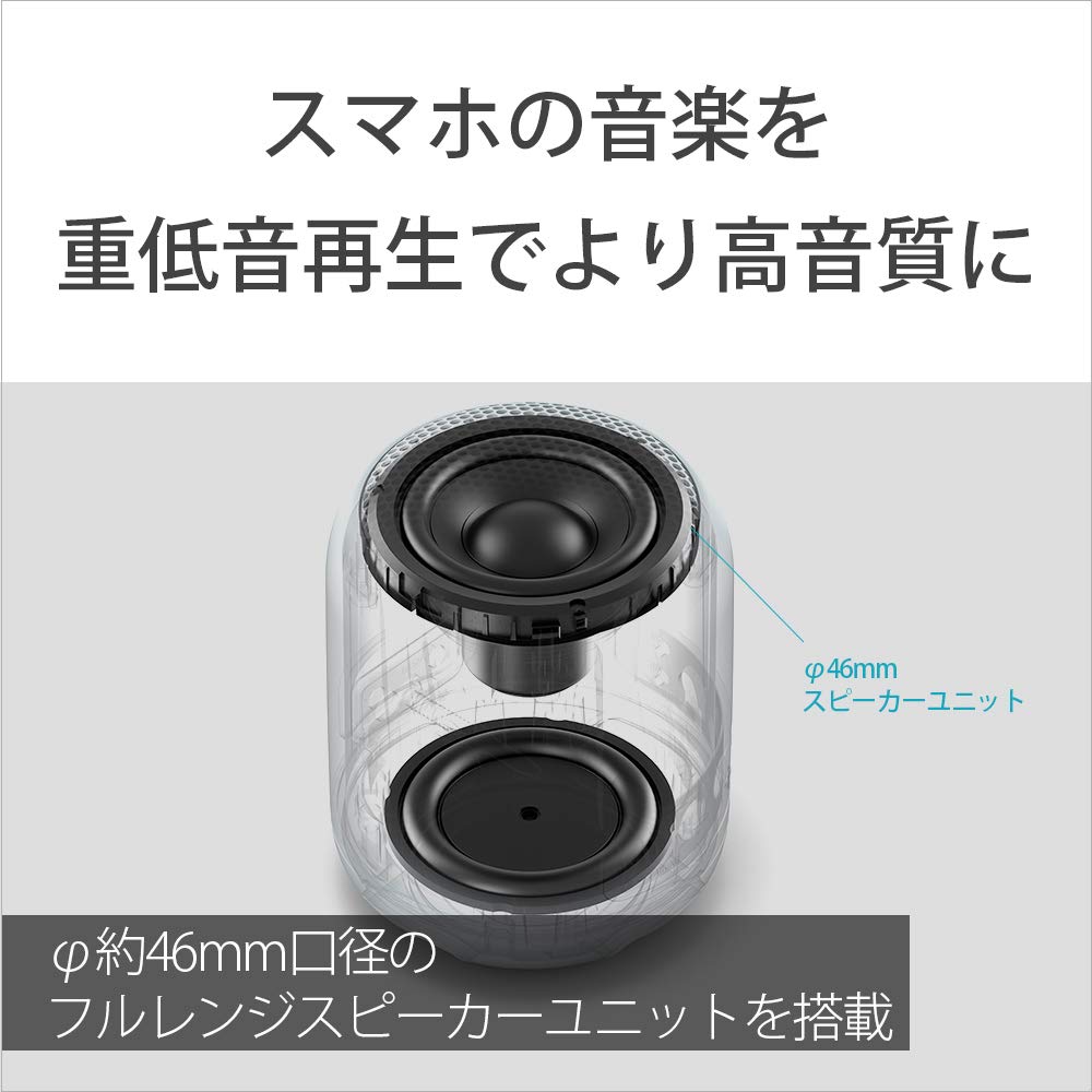 Sony Wireless Portable Waterproof Dustproof Bluetooth Compatible Deep Bass 2019 Model with Microphone Black B Speaker / / / Model, Lightweight,